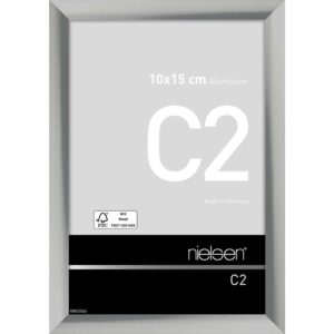 C2 Argent poli 10 x 15 cm