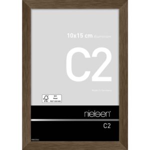 C2 Ambre mat brossé 10 x 15 cm
