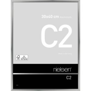 C2 Argent poli 30 x 40 cm
