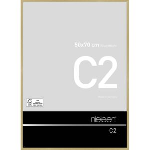 C2 Or mat brossé 50 x 70 cm