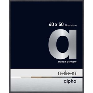 Alpha Anthracite 40 x 50 cm