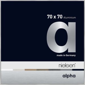 Alpha Argent mat 70 x 70 cm